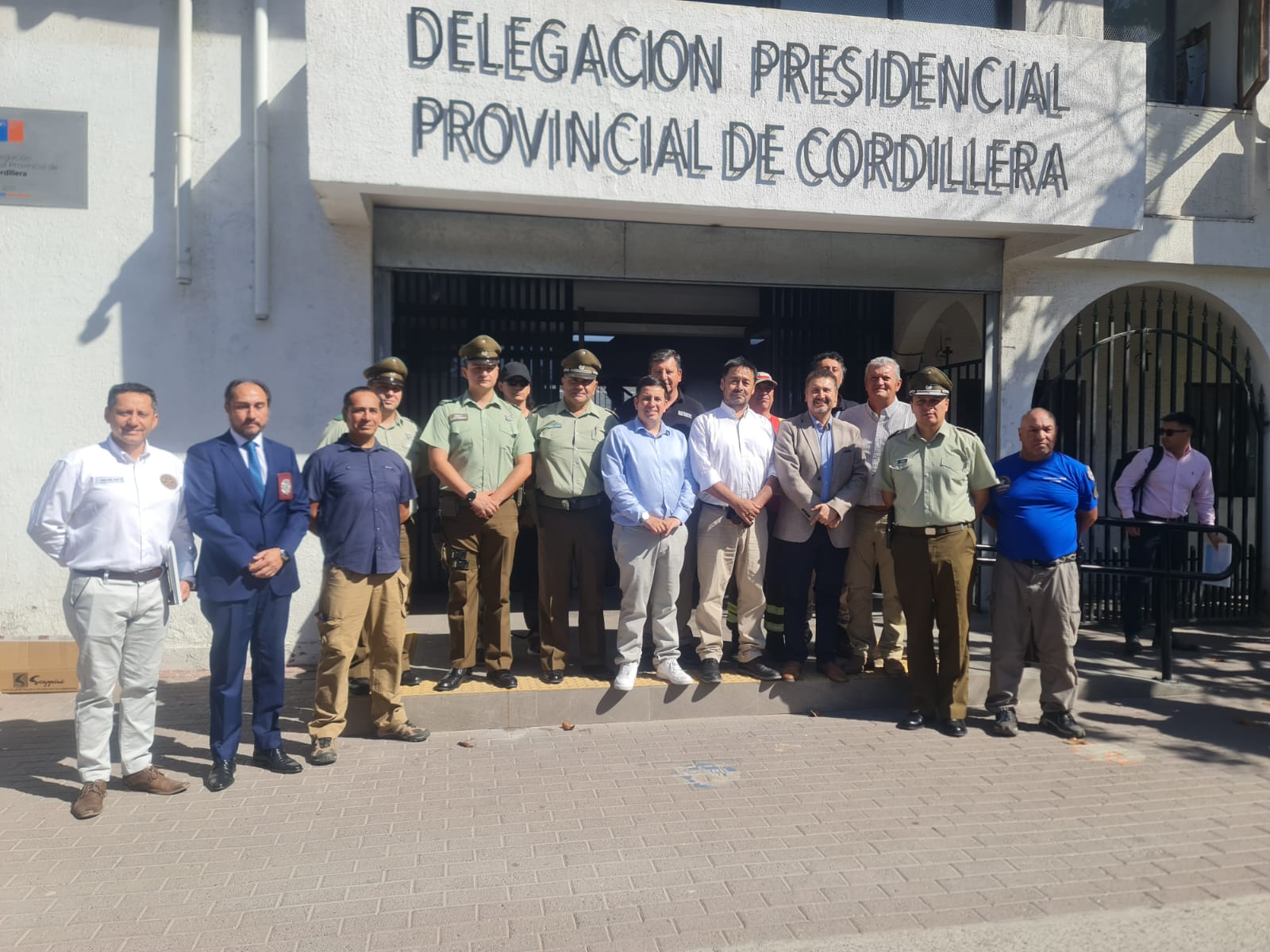 Reconocimiento al Cuerpo de Bomberos Puente Alto