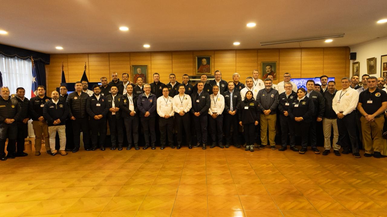 Cuerpo de Bomberos Puente Alto participó en nueva jornada de Sinergia Bomberil