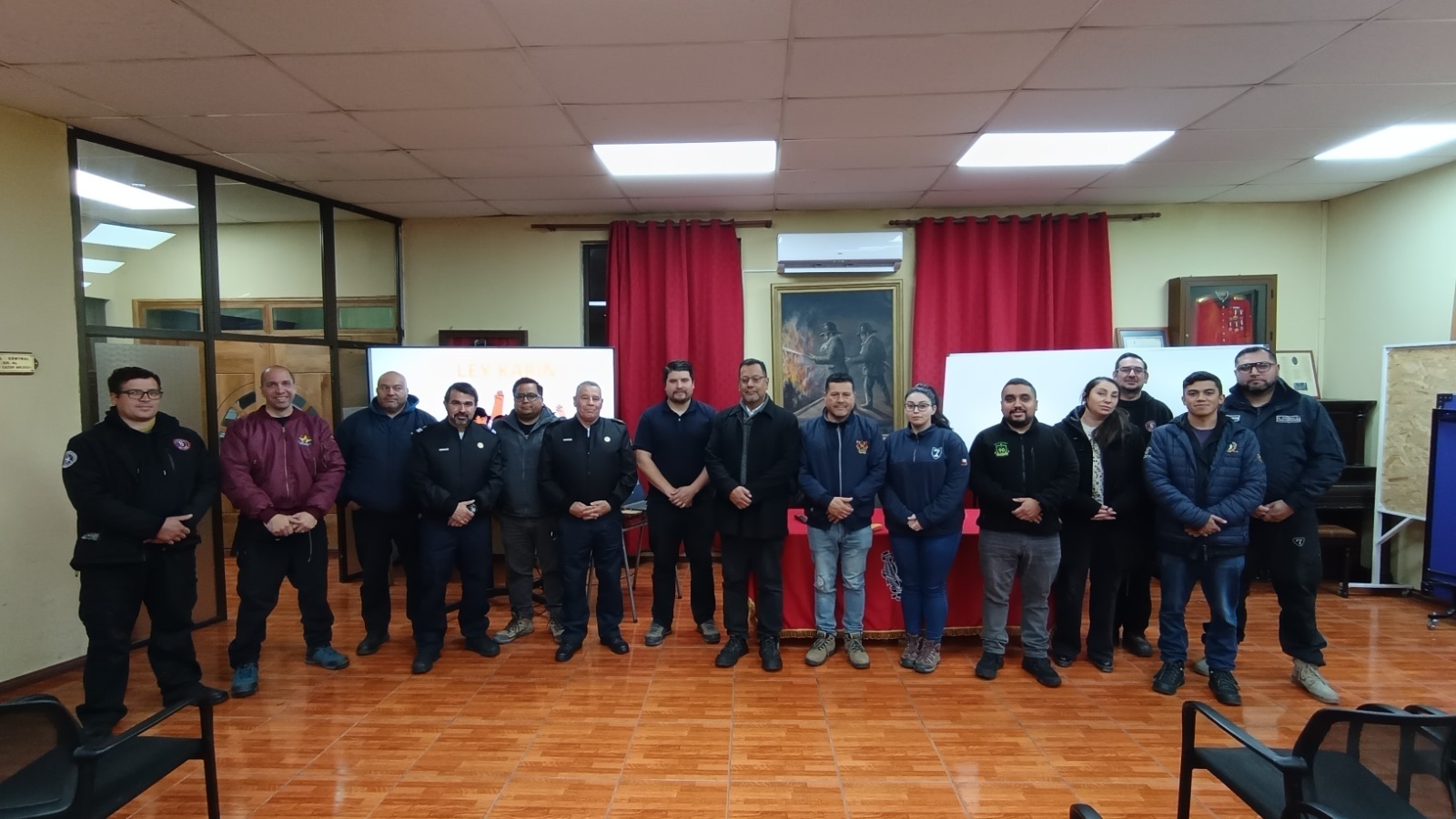 CBPA realiza capacitación sobre Ley Karin y sus alcances en el ámbito bomberil