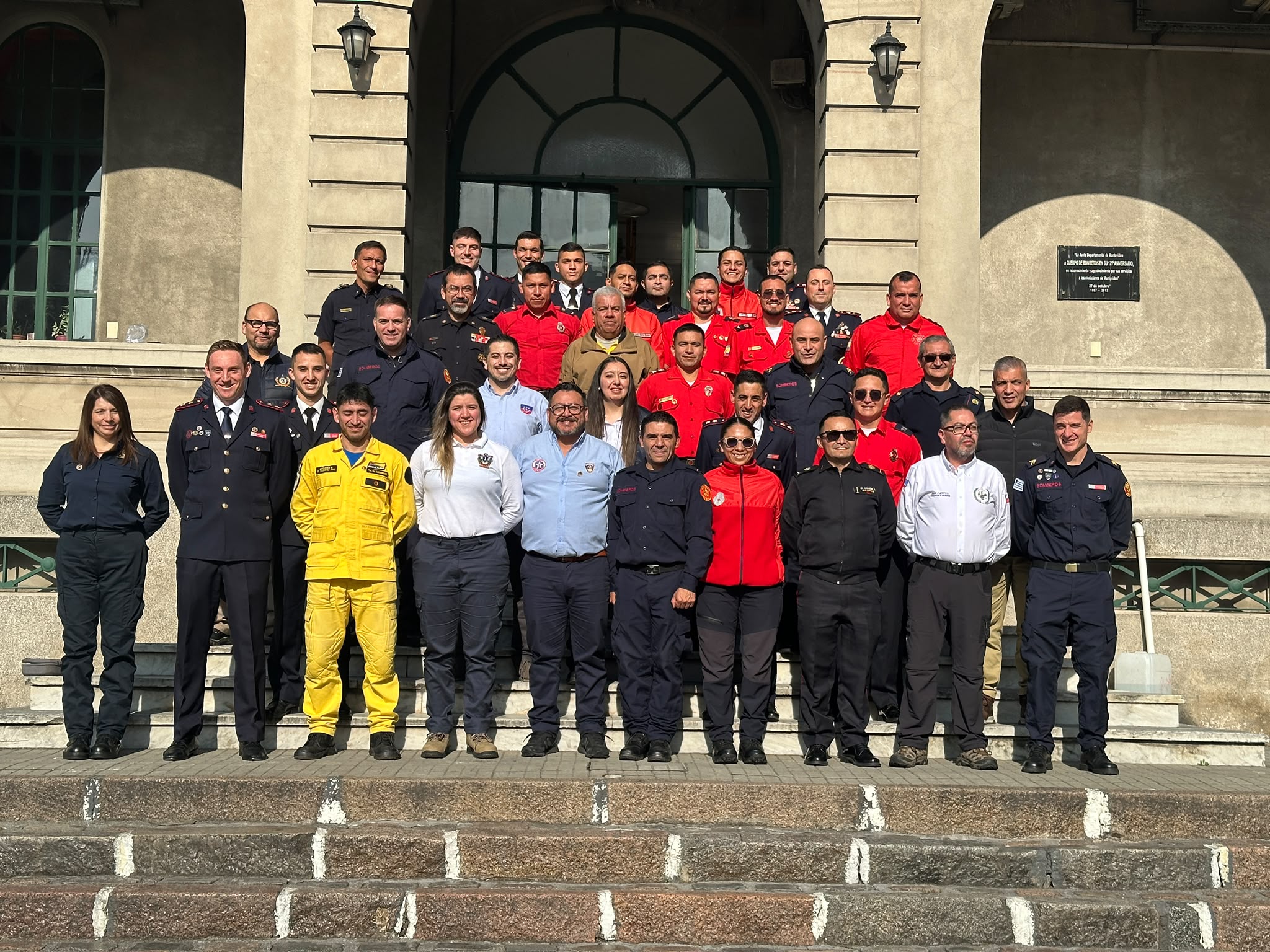 Curso OBA de Investigación de Incendios se realizó en Montevideo, Uruguay