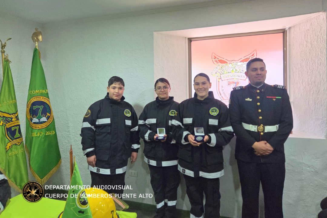 Brigada Juvenil de Séptima Compañía celebra su primer Aniversario
