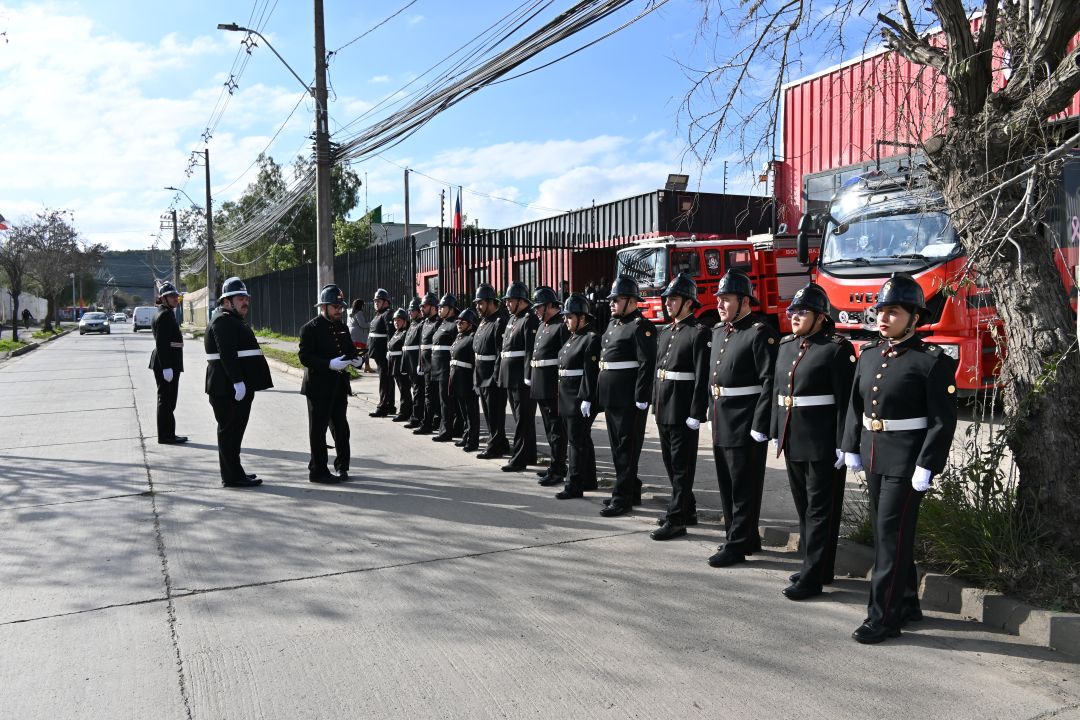 Octava Compañía celebra 9 años de vida institucional